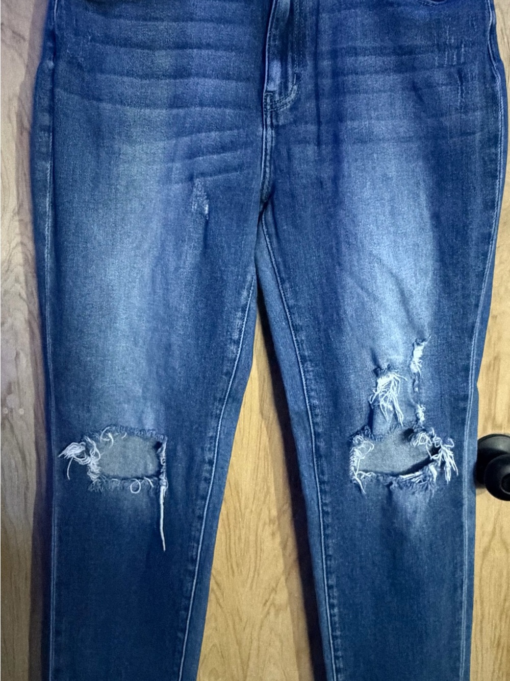 KanCan Dark Blue Ripped Skinny Jeans